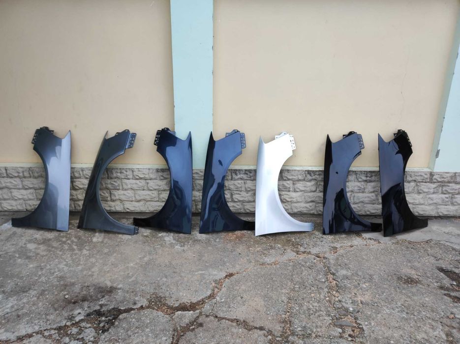 Aripa VW Passat B6 negru gri albastru