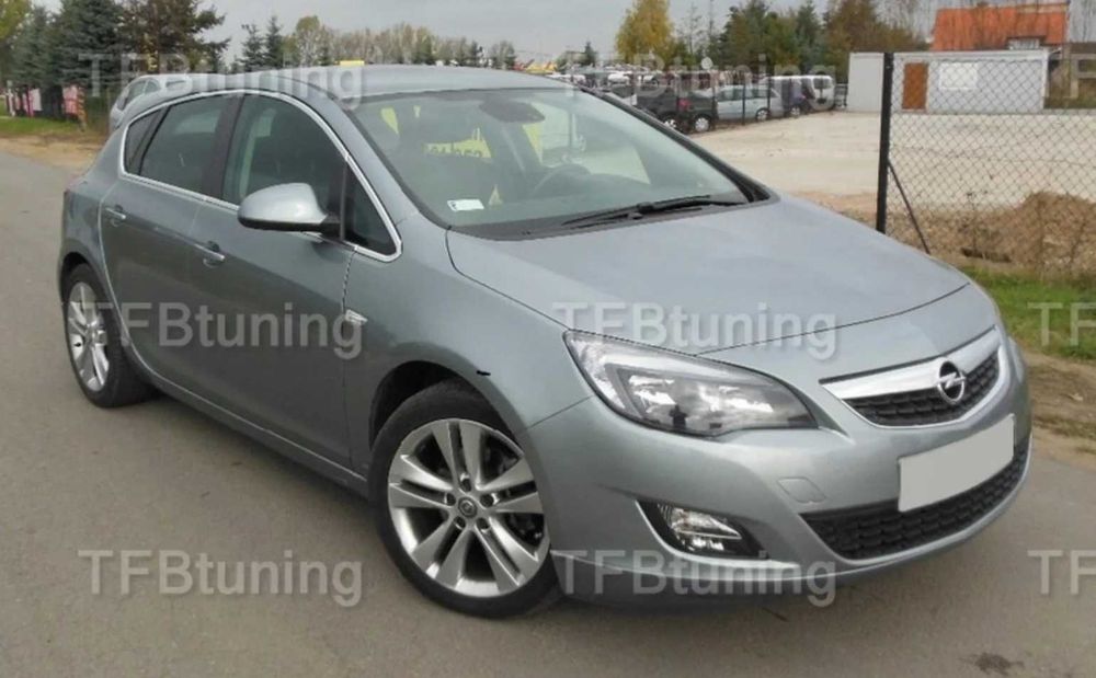 Prelungire bara fata fusta spoiler lip OPEL ASTRA J BREAK COMBI / 5D