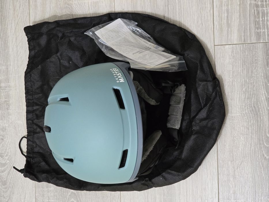Cască ski/snowboard OutdoorMaster MIPS turcoaz, mărime S