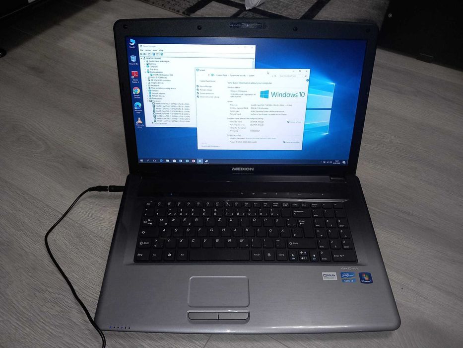 Laptop Medion Akoya E7222 (MD99030)/i7-2670QM/8Gb ddr3/750Gb HDD/17,1"