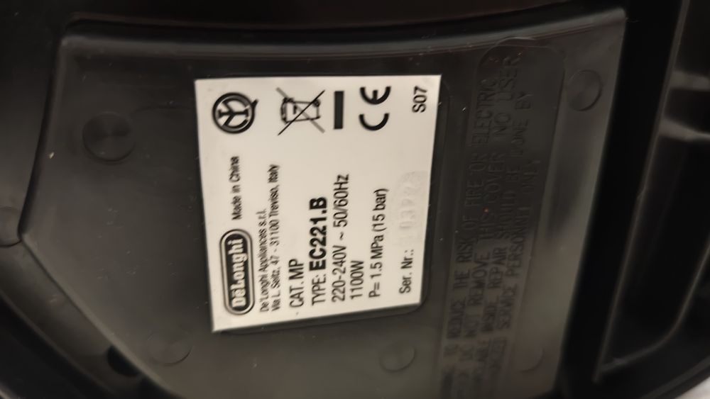 Delonghi ec221.b