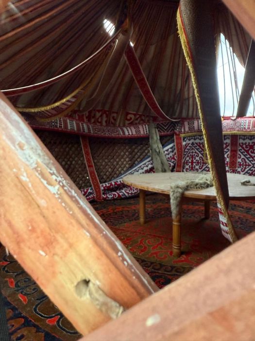 Юрта деревянная б/у