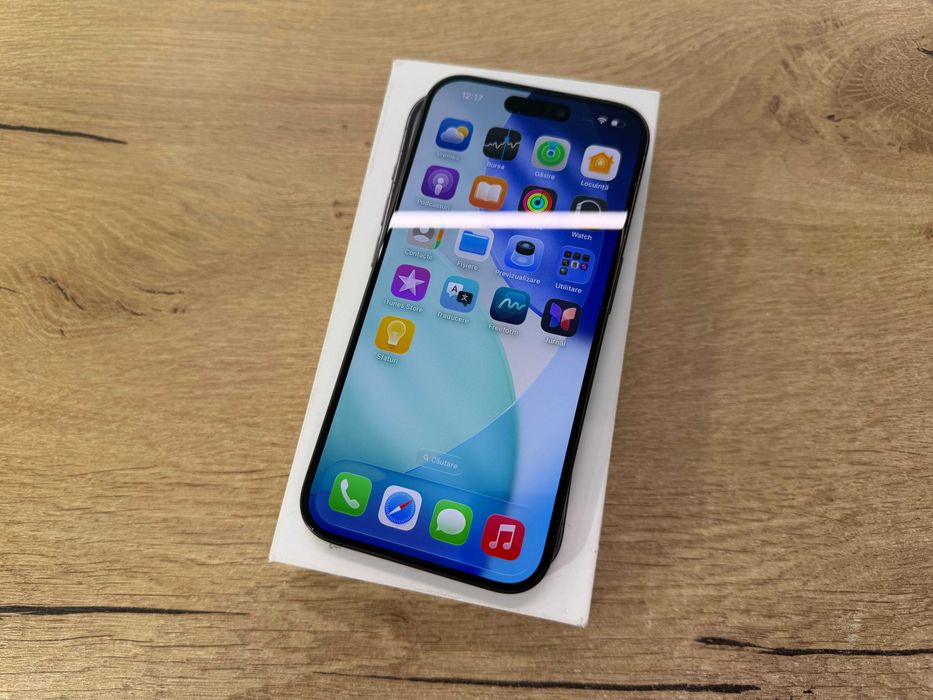 iPhone 15 Pro 128GB – Black Titanium – Garanție 24 luni – Buy-Back