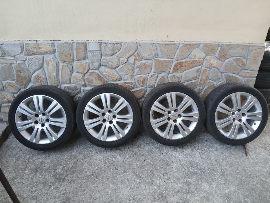 Оригинални Алуминиеви джанти 17цола за Opel Meriva.astra.zafira.vectra .Meriva.corsa OPC.5×110.Alfa Romeo. Saab.