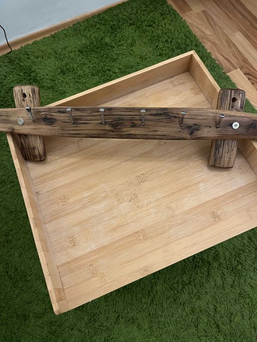 Handmade закачалка от старо дъбово буре.