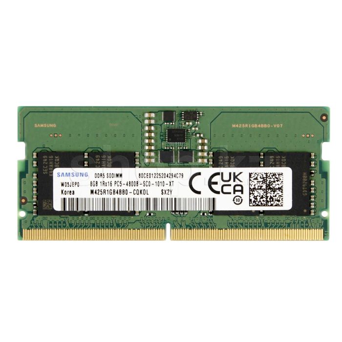 Samsung 8Gb DDR5 SODIMM (для ноутбука) 4800MHz новый в упаковке с гара