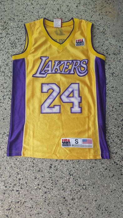 LA Lakers Kobe Bryant 24 Home Jersey (S) като нов