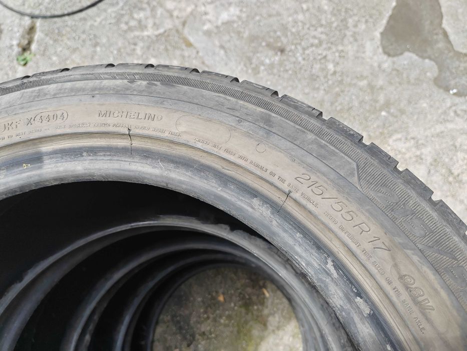 215/55/17 4бр.Michelin Зимни гуми