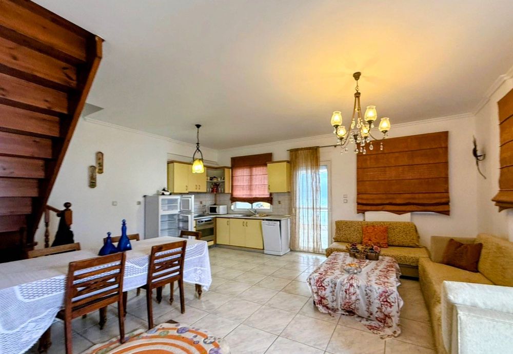 Мезонет на първа линия с морска гледка – Дионисиу, Халкидики!