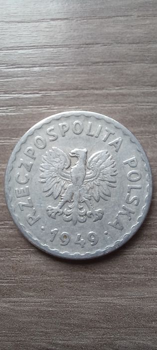 Польская монета.