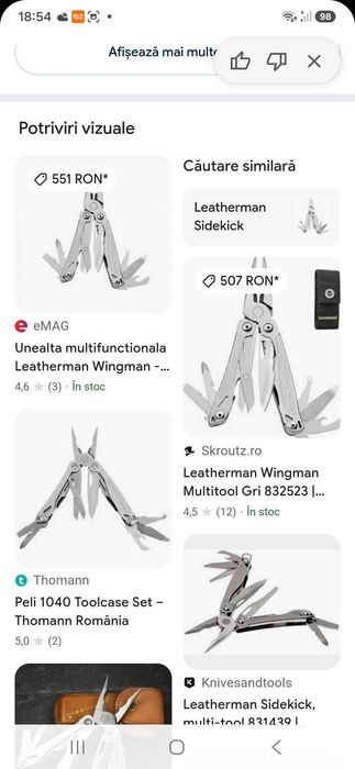 Vând patent multifuncțional Leaderman*Wingman