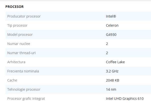 PC Desktop Serioux – SSD 120GB, 4GB DDR4, Intel G4930 – Ideal Office