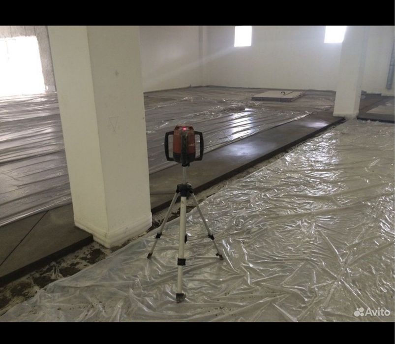 Стяжка,полусухая стяжка