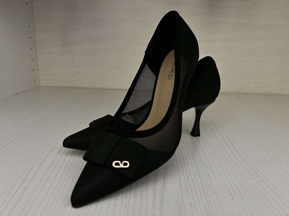 Туфли в 35 размере, легкие, черные,