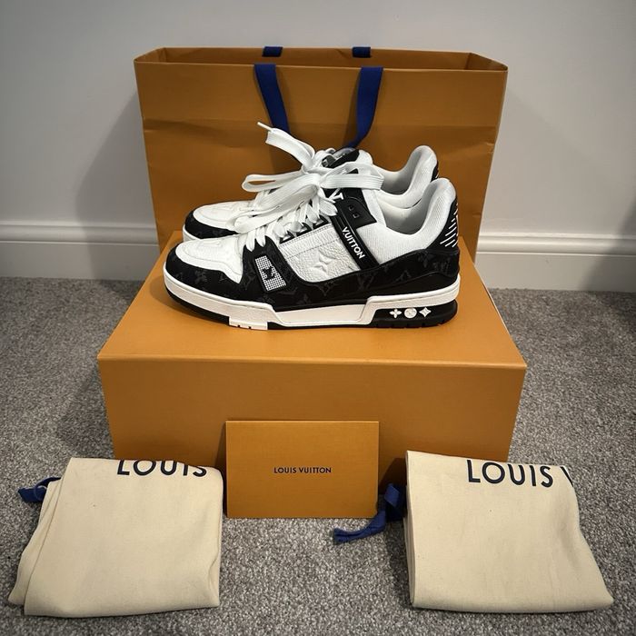 #NOU# Louis Vuitton Icon Denim Negru #VERIFICARE COLET#