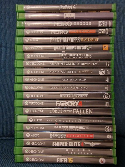 Pachet de 20 jocuri xbox one in stare foarte buna