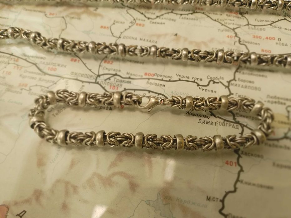 Синджир за шия и за ръка от медицинско желязо!