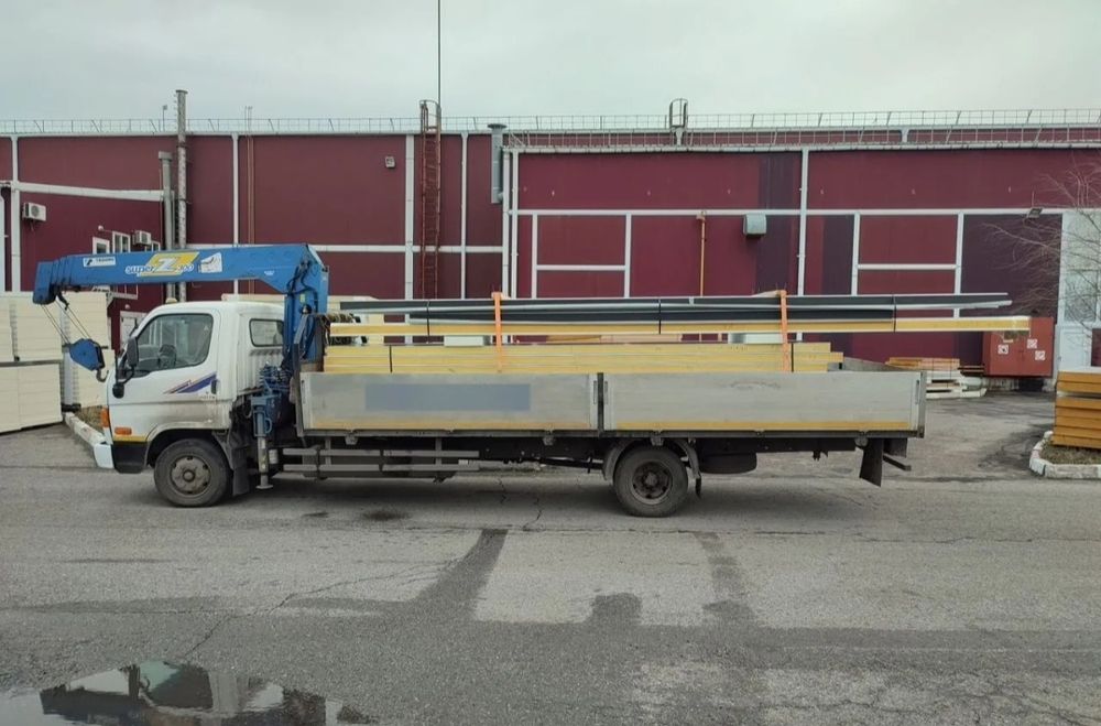 Манипулятор,Доставка, Блоки, Контейнеры,Крипичи