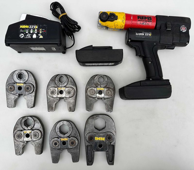 REMS Mini-Press 22V - Акумулаторна радиална преса 22V 15/18/22/28/35