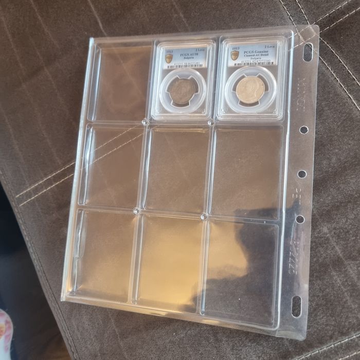 Намалено на 13 лв.PCGS & NGC Уикална кутия за Албум.