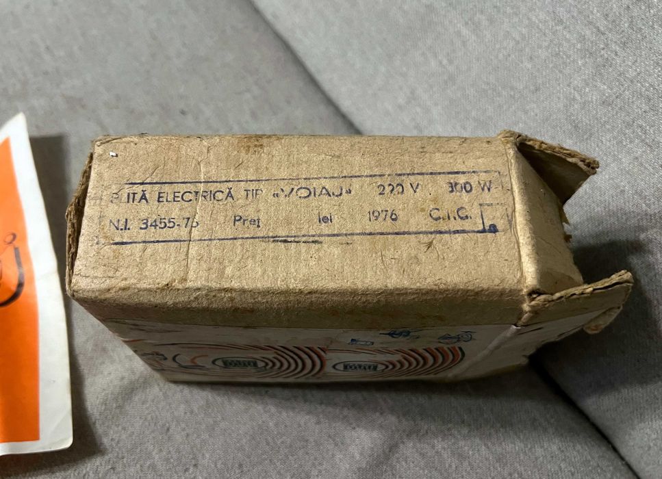 Plita Electromures Voiaj 1 completa cu cutie originala si instructiuni