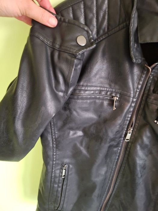 Мъжко кожено яке ,размер М