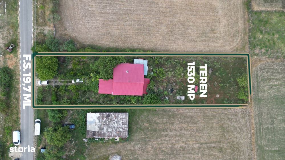Casa noua cu 3 camere in Siria, 85 mp utili, teren 1.530 mp, livada si