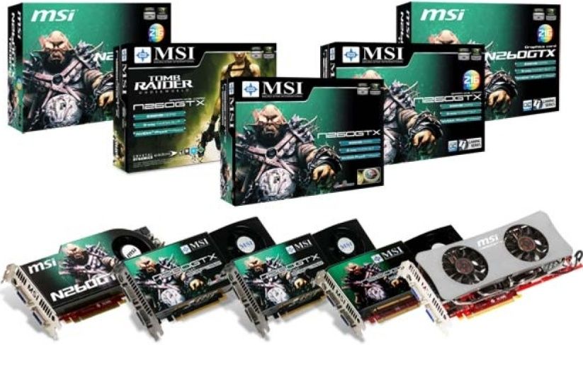 Placa video MSI N260 GTX