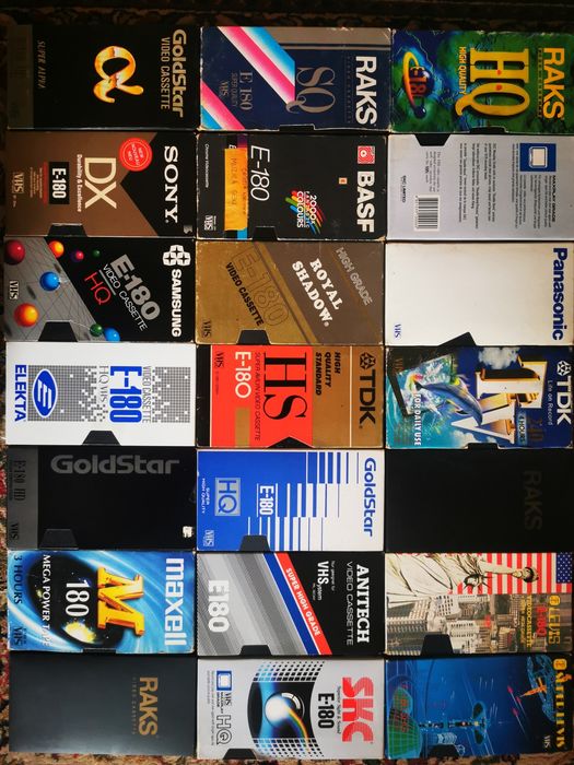 Casete vhs casete video