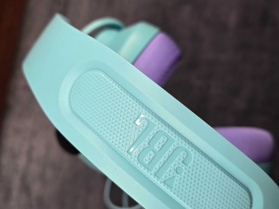Casti Gaming JBL Quantum 100M2 Cyan Purple cu microfon detasabil (PC / Console)