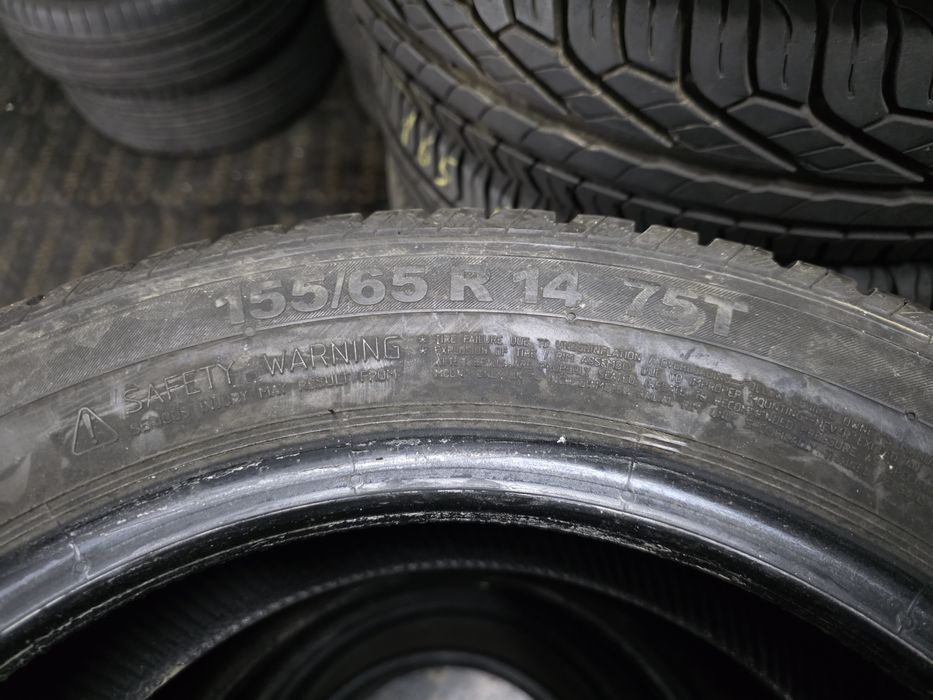 4бр Летни гуми 155 65 14 - Continental