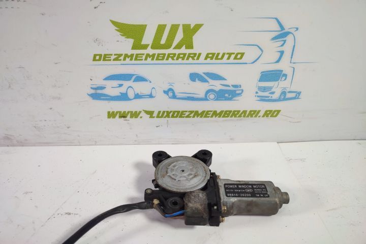Motoras macara geam stanga spate 9881026200 Hyundai Santa Fe SM  [din 2000 pana  2004] seria