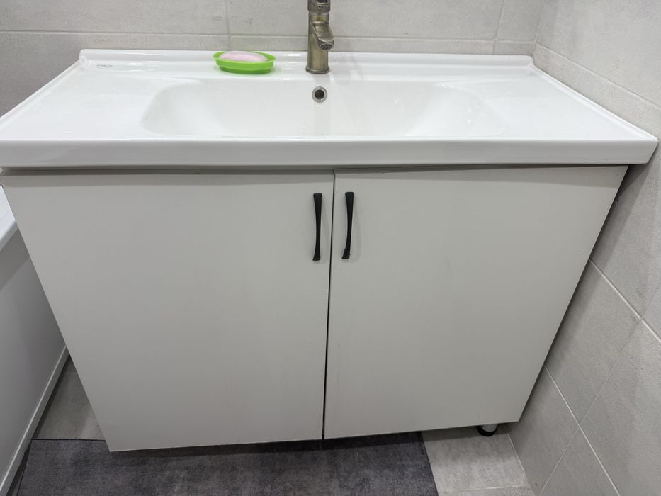 Раковина с тумбой б/у