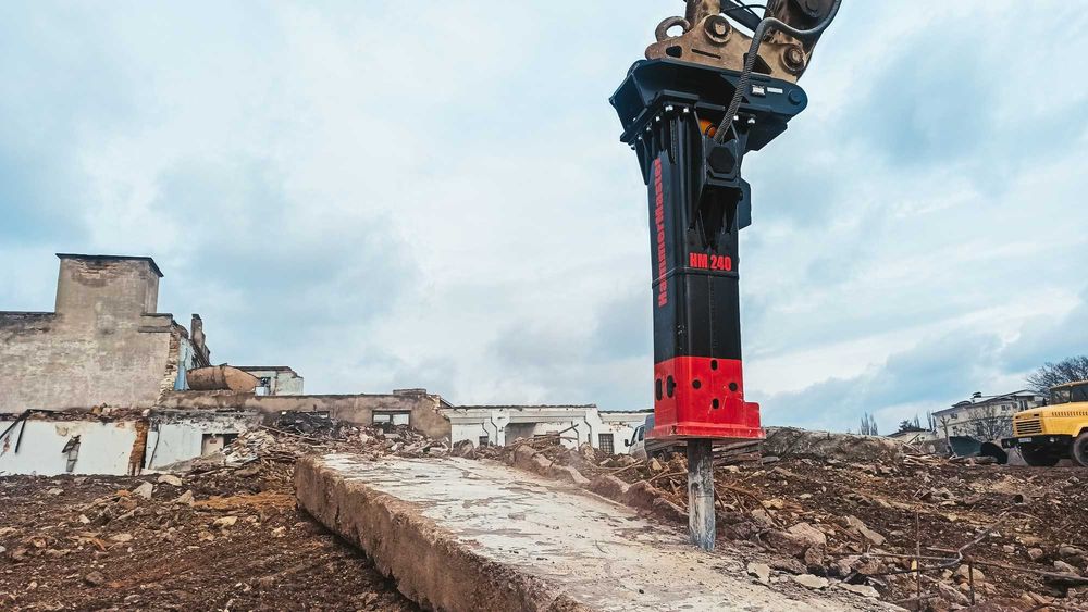 Гидромолот HammerMaster HM240 для CAT, Komatsu, Hitachi