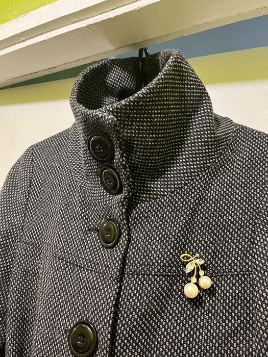 Палто дълго сиво, дамско палто