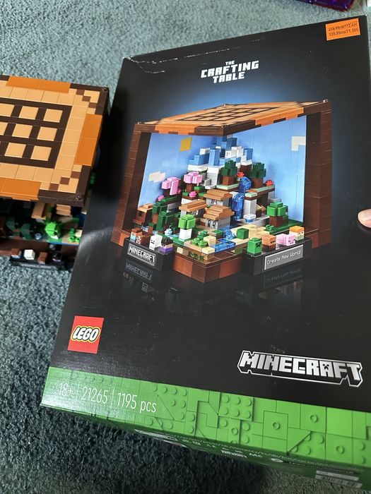 LEGO Minecraft The Crafting Table модел 21265 за 18+