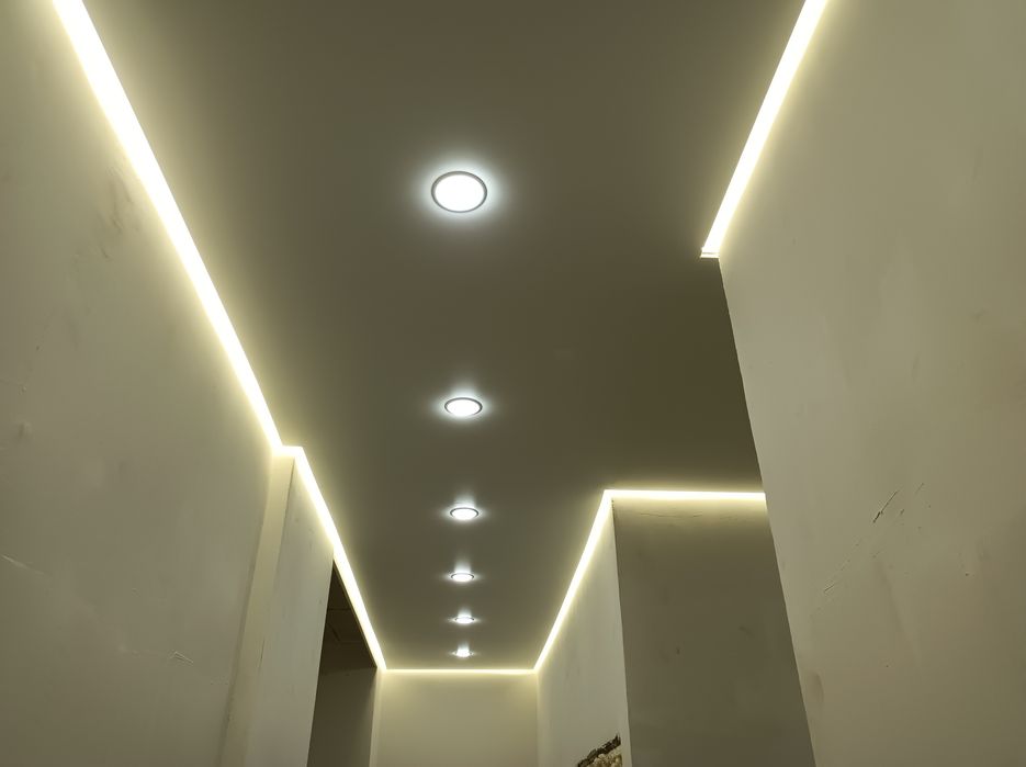 Натяжных потолков в Астане