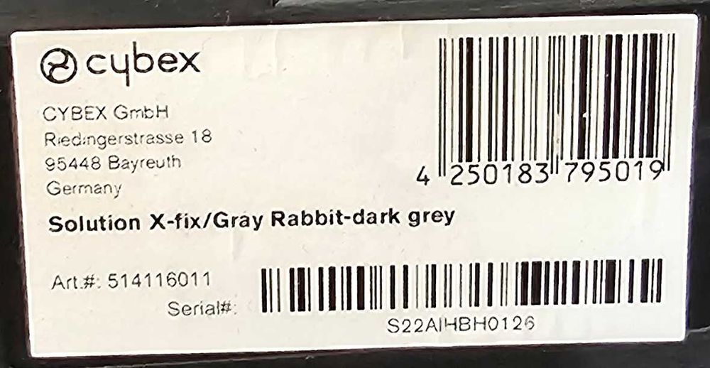 Столче за кола CYBEX Solution X-Fix, с Isofix, Група 2/3 (15-36 кг)