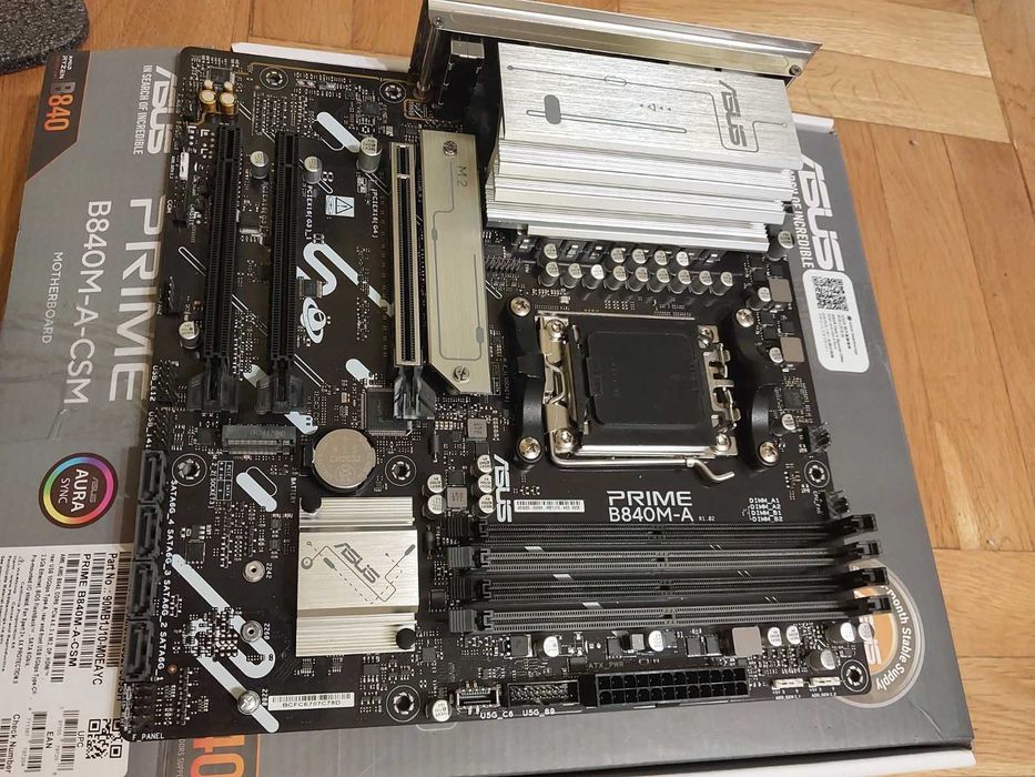 AMD Ryzen 5 7600X + Asus Prime B840M-A CSM