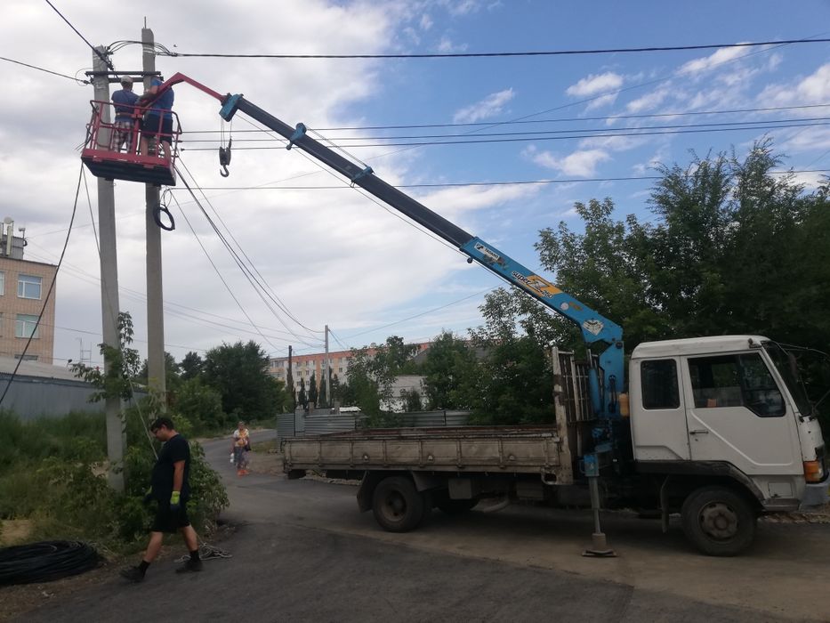 Услуги манипулятора и автовышки