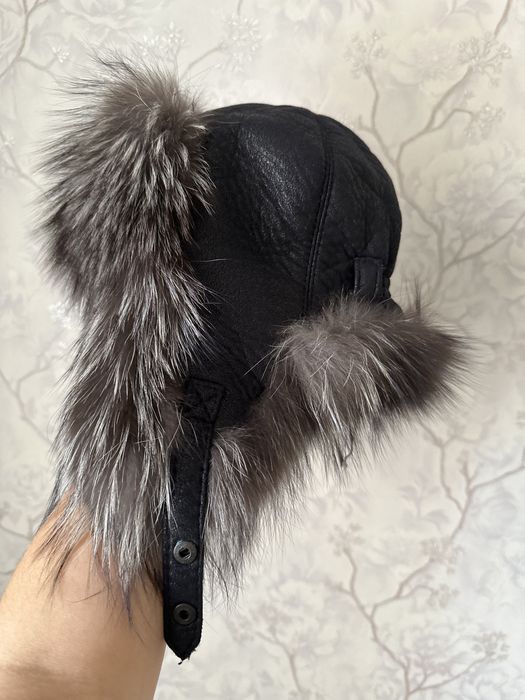 Шапка зима мех