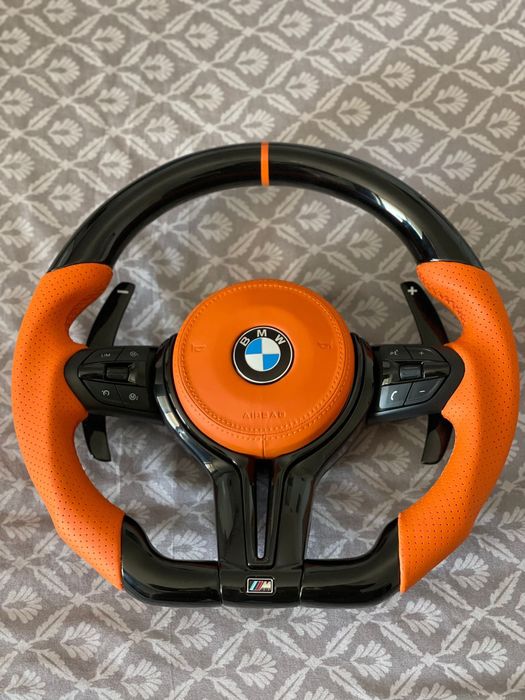 Volan la comanda , custom/carbon , pentru BMW f10 f06 f36  f30 etc