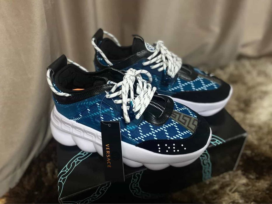 Versace chain albastrii