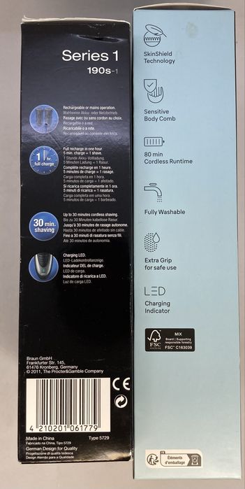 Braun aparat ras/body groomer
