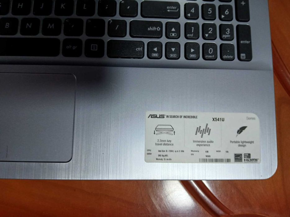 Laptop ASUS VivoBook Max X541U Intel i5 Gen 7 1TB Stocare
