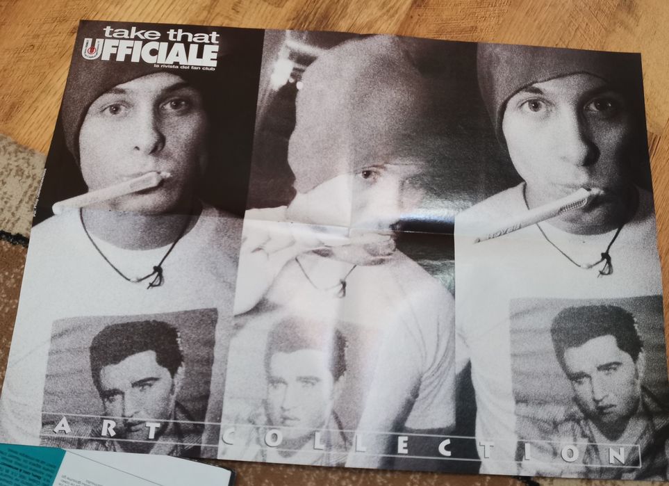 Плакати и списания, изрезки с Take That