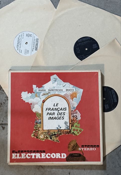 20 Viniluri (discuri pickup) electrecord povesti/colinde/limbi straine