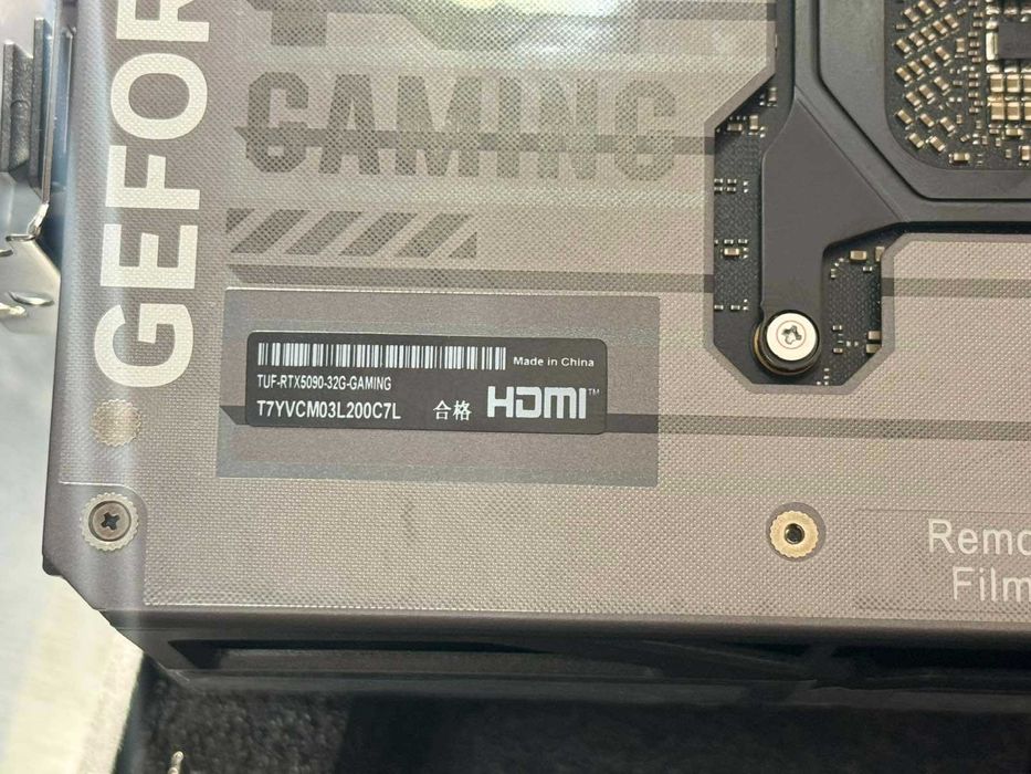 Видеокарта ASUS TUF Gaming RTX 5090 OC, 32GB GDDR7