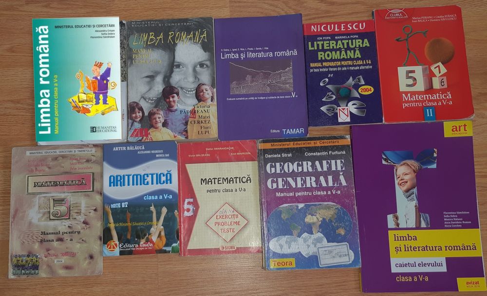 Manuale/Culegeri clasa a V-a
