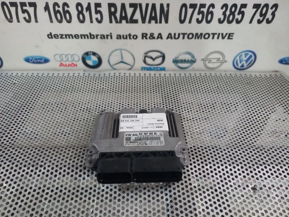Calculator Motor Ecu Vw T-Roc Polo Seat Ibiza Arosa Skoda Fabia 1.0 TSI Cod 04CBB Dezmembrez Vw T-R